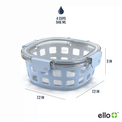 Replacement Lid - Duraglass™ 4 Cup Food Storage Container