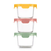 Color Lock® Glass 2 Cup Round 6pc Set