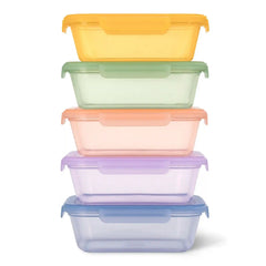 Snap & Nest Meal Prep Containers, Set of 5