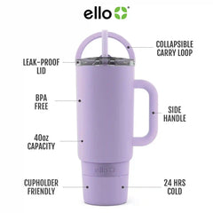 Port 40oz Stainless Steel Tumbler