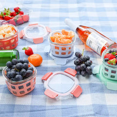 Duraglass™ 2 Cup Glass Meal Prep Bowl - 4 Pack