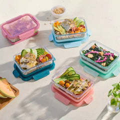 Ello Duraglass Refresh™ Meal Prep Containers, Set of 5