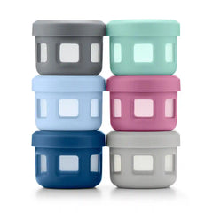 Plastic Condiment Containers, Set of 6