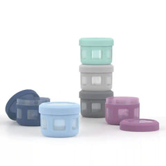 Plastic Condiment Containers, Set of 6