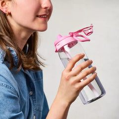 Pop & Fill Water Bottle - 22oz, Clear Tritan Plastic