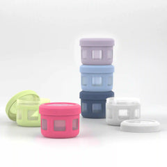 Plastic Condiment Containers, Set of 6