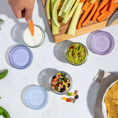 Color Lock® Glass Condiment Container Set