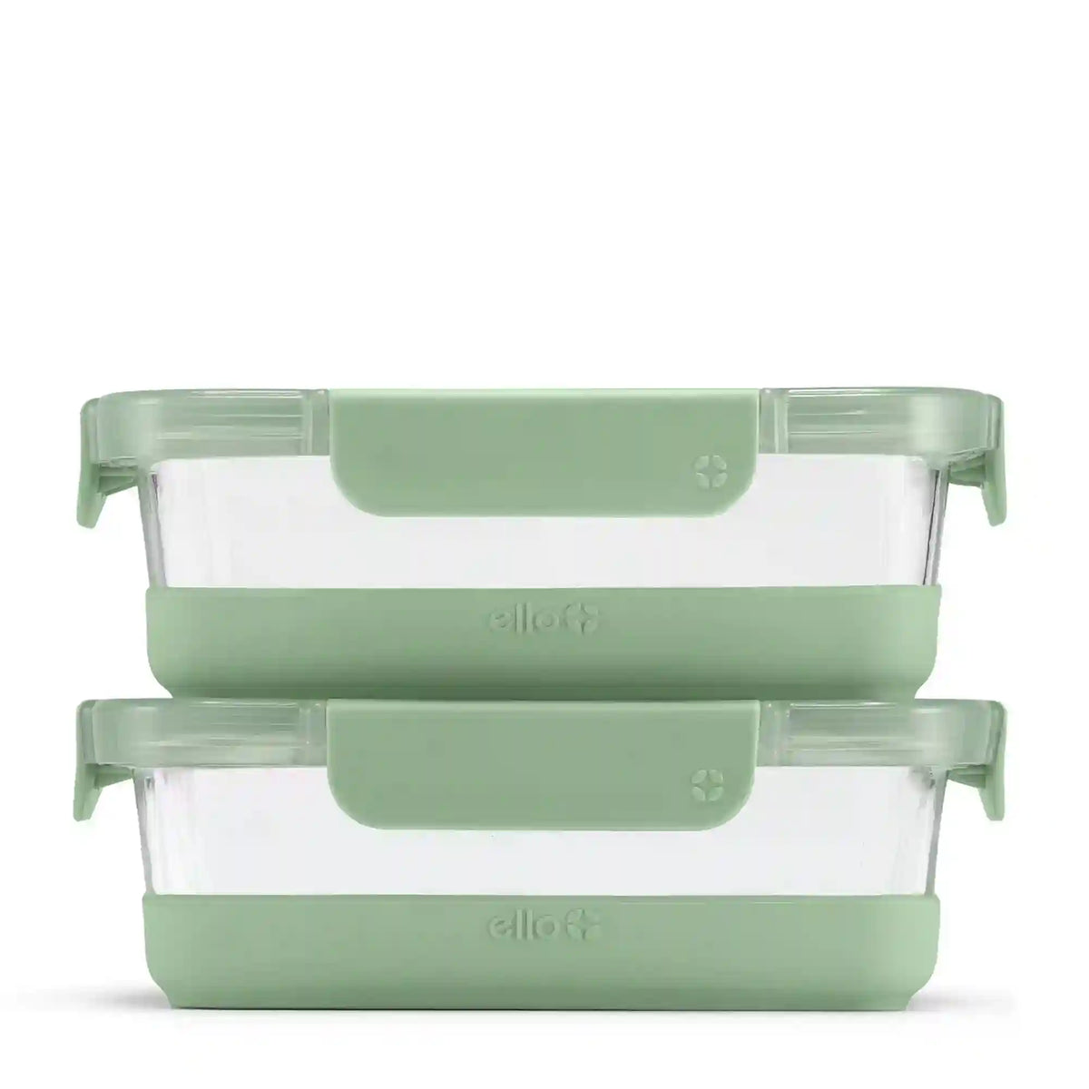 Ello Duraglass Refresh™ Meal Prep Containers, Set of 2