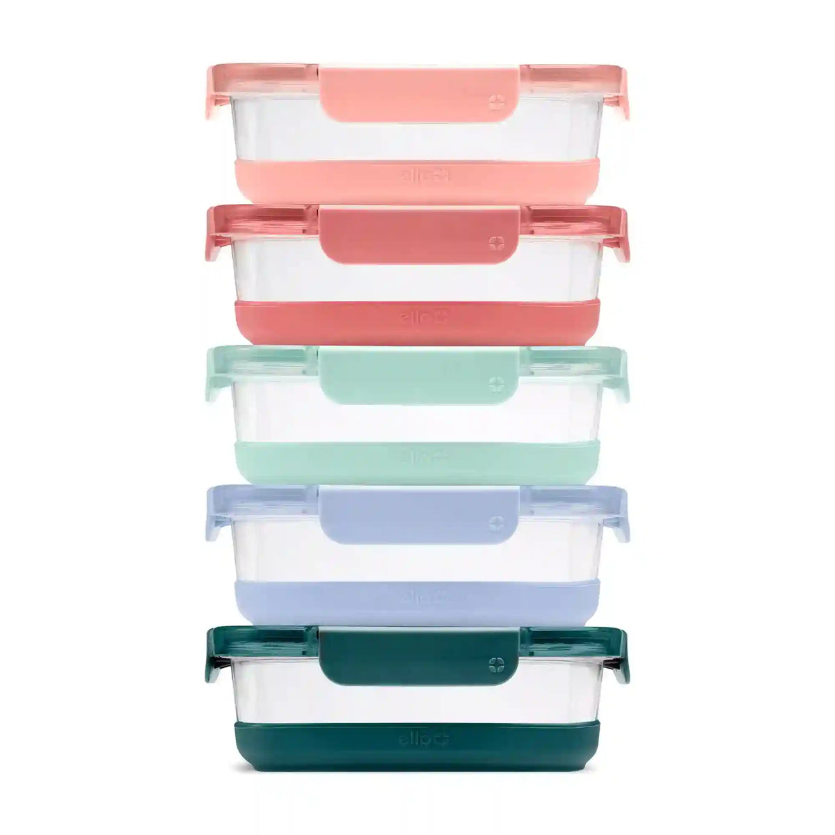 Ello Duraglass Refresh™ Meal Prep Containers, Set of 5