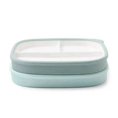 Clean Start Toddler Ceramic Divided Breakfast Plate - 2 Pack